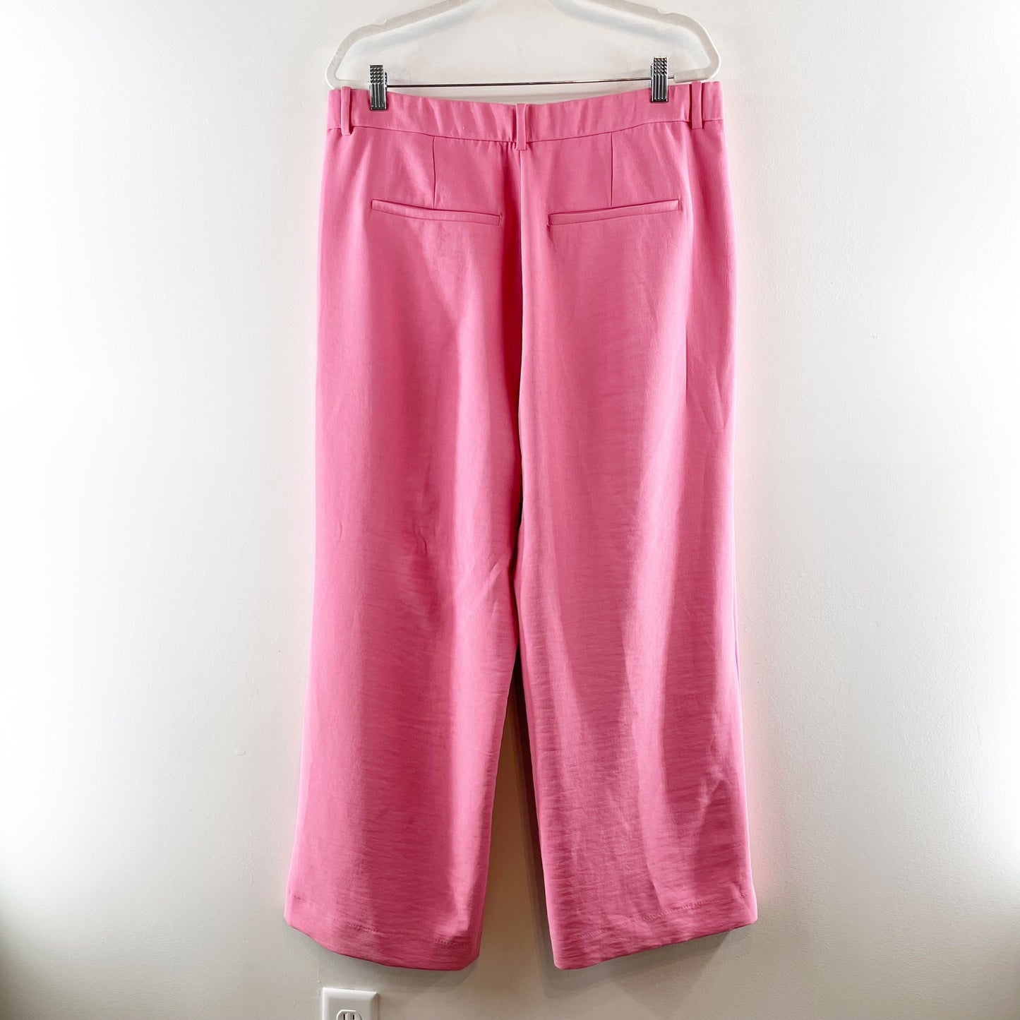 Abercrombie & Fitch Sloane Tailored Pant Trousers Pink 16 Petite