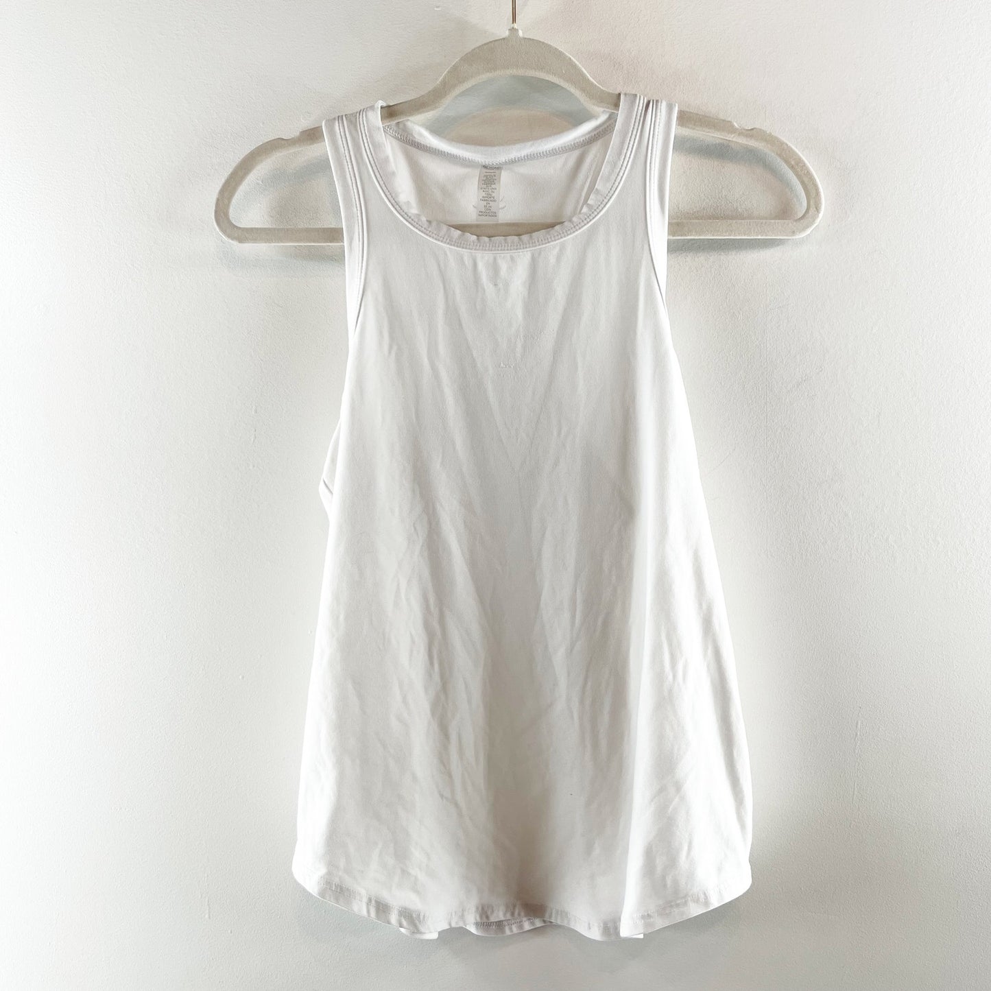 Beyond Yoga Featherweight Keep it Moving Tank Top White Medium