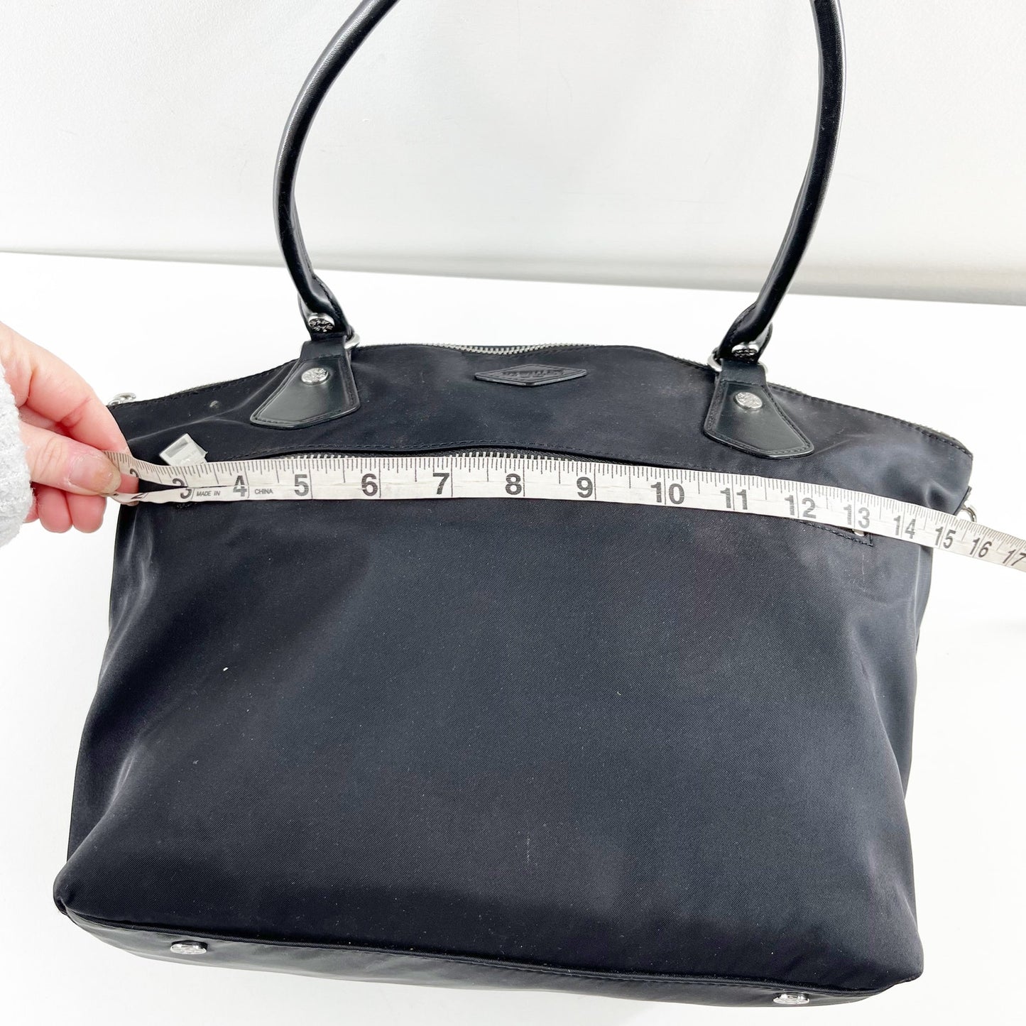 MZ Wallace Chelsea Nylon Tote Bag Black