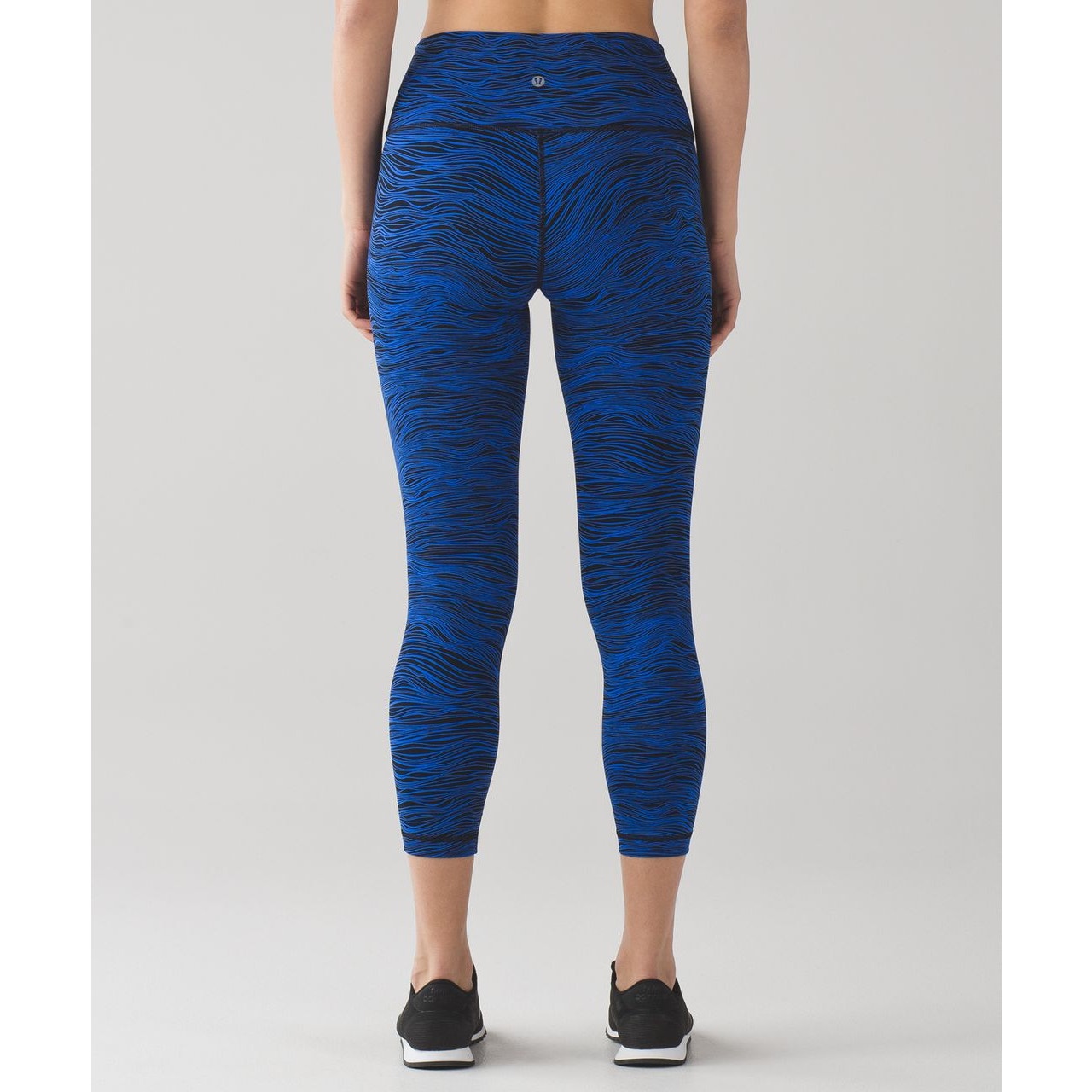 Lululemon High Times Pant (Full-On Luxtreme) Life Lines Cerulean Blue Black 2