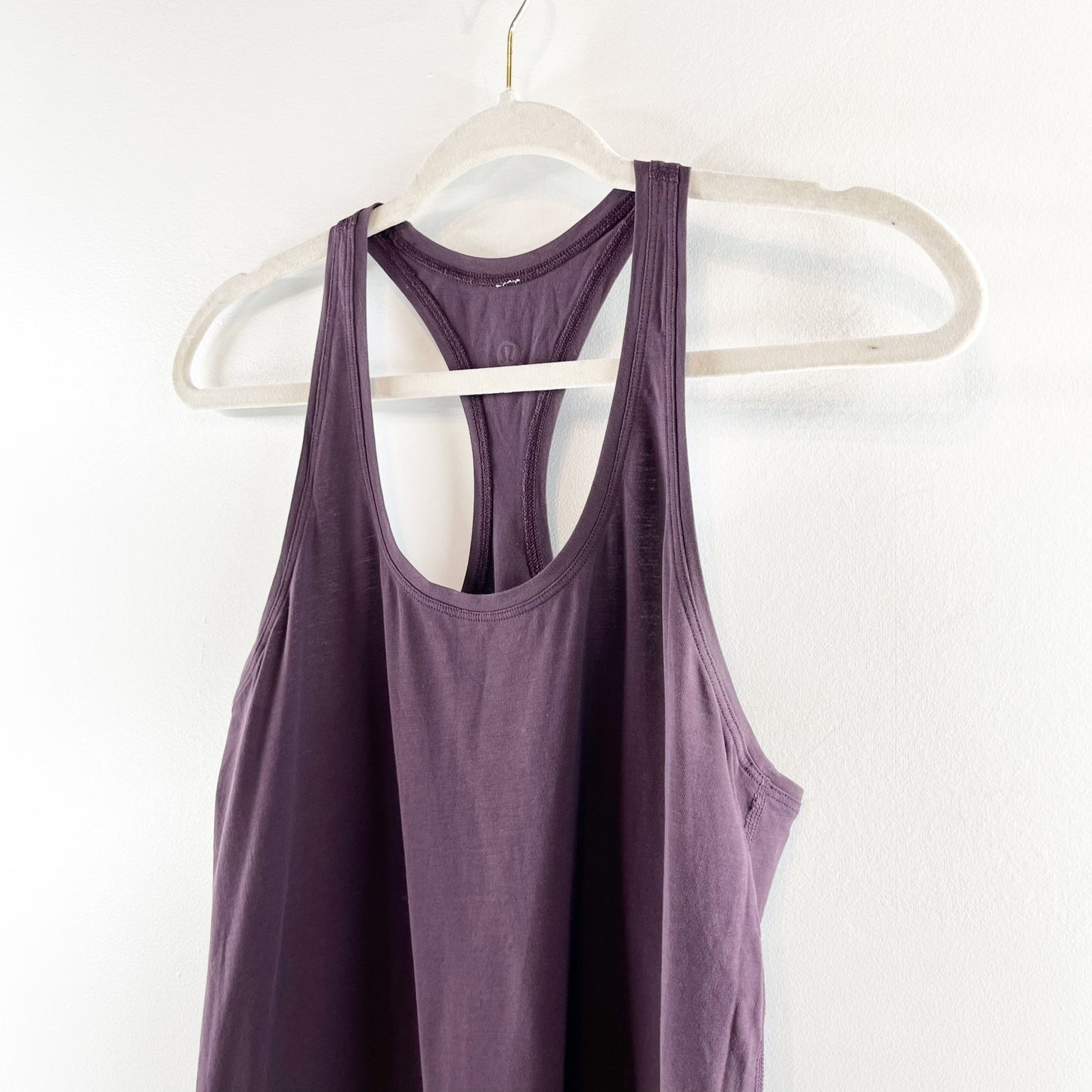 Lululemon Racerback Scoopneck Tank Top Plum Purple Small