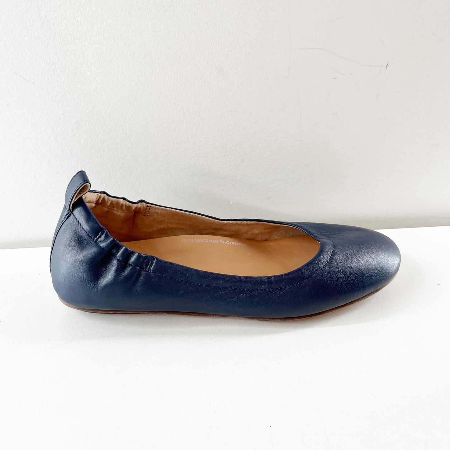 FitFlop Allegro Leather Ballet Flats Navy Blue 7.5
