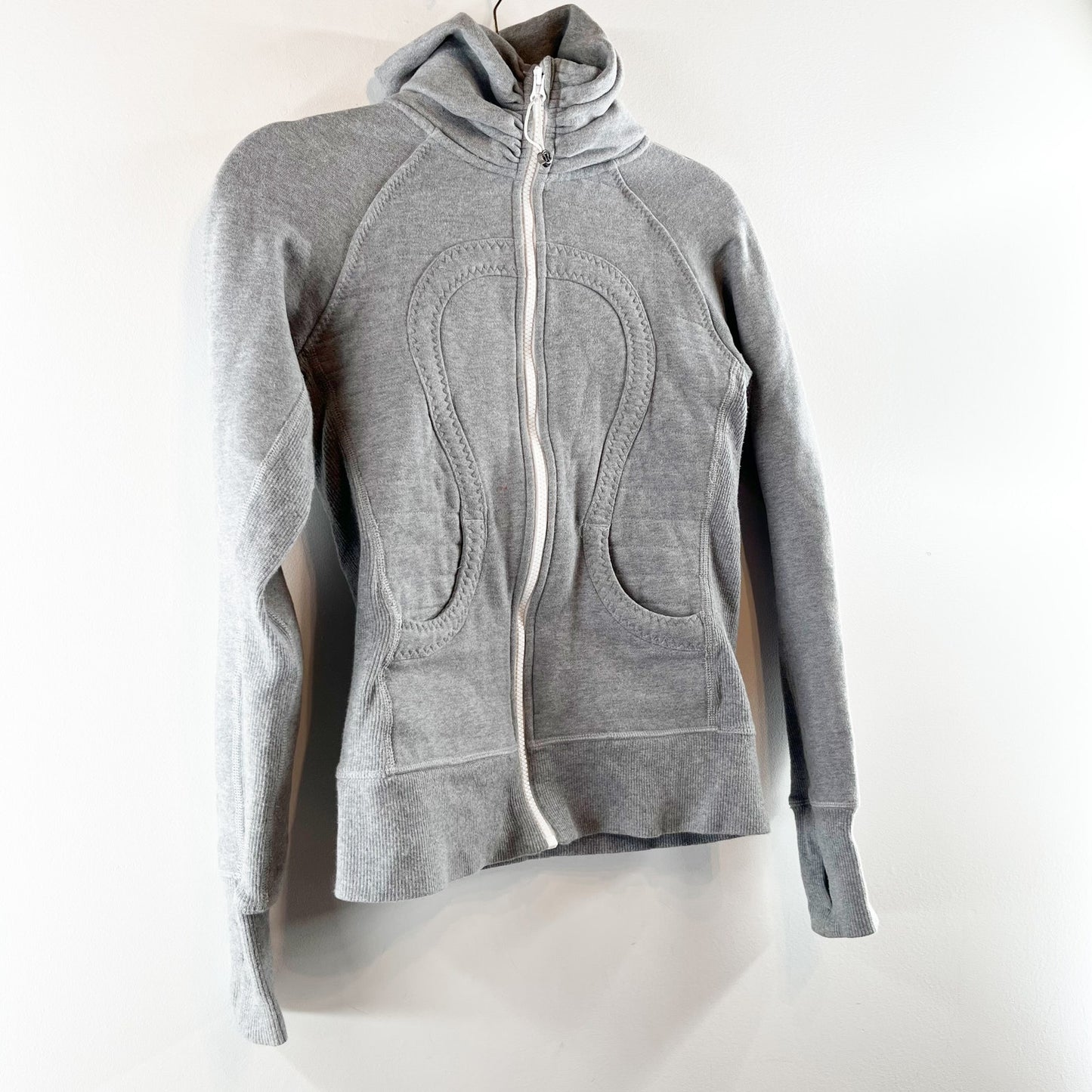 Lululemon Scuba Full-Zip Hoodie Heathered Core Ultra Grey 4