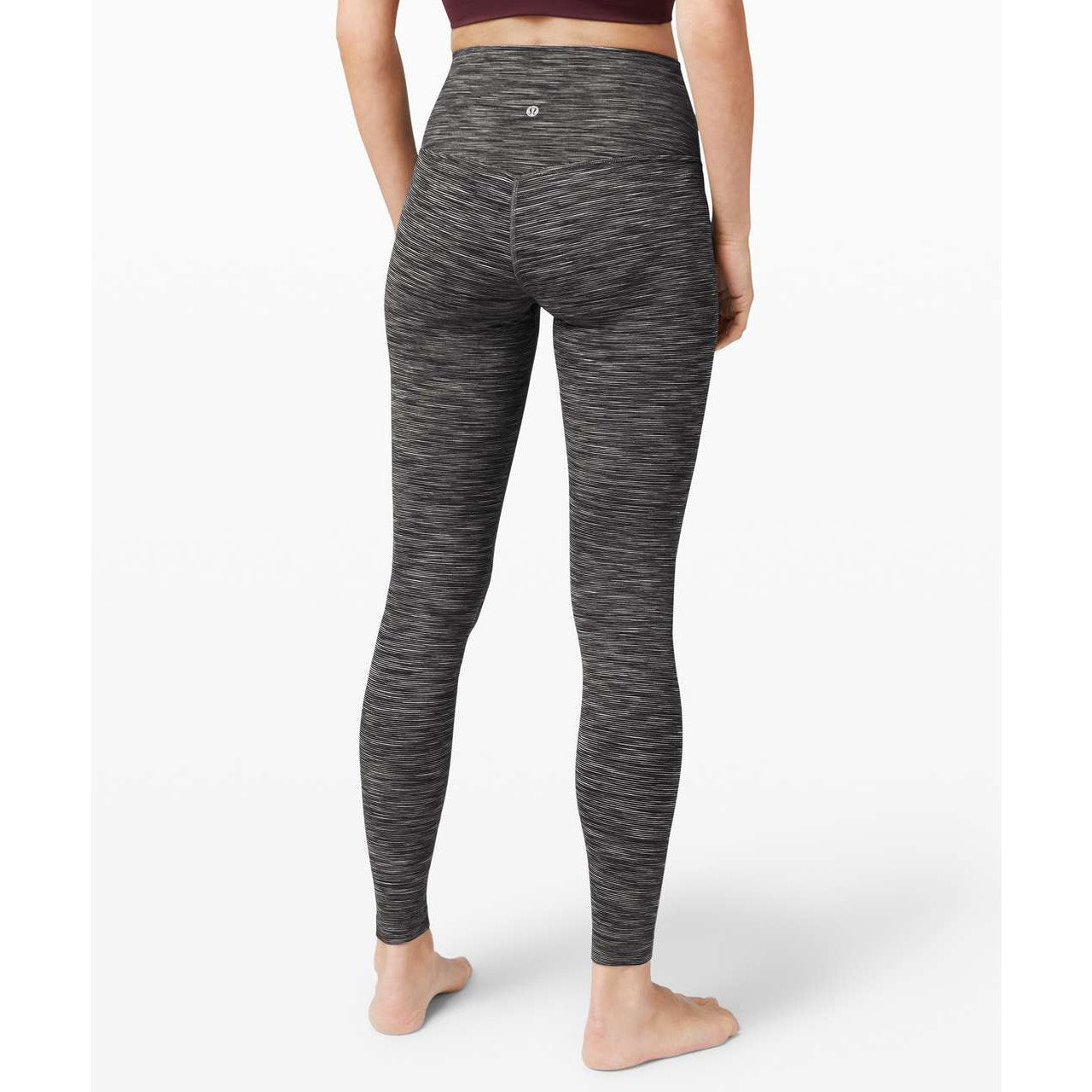 Lululemon Align Pant 28" Wee Are From Space Dark Carbon Ice Gray 2