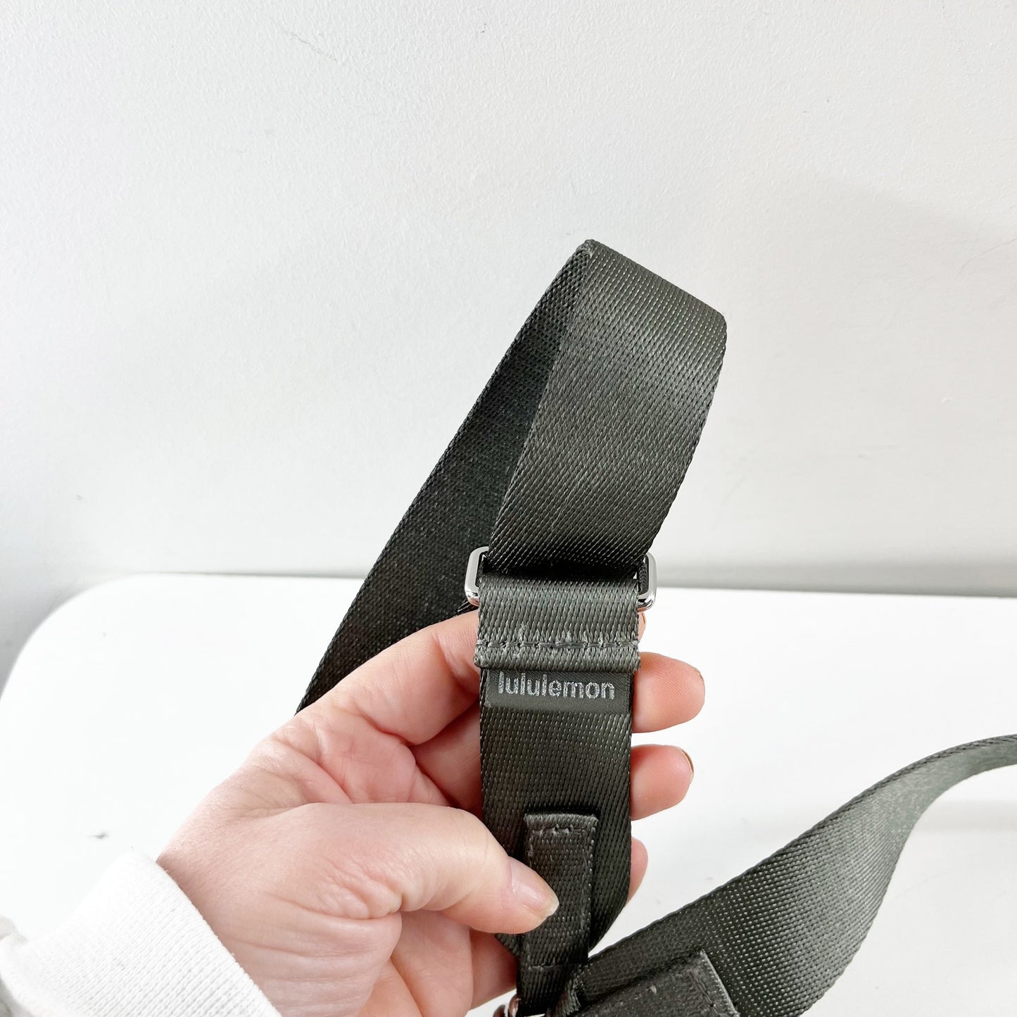 Lululemon Mini Adjustable Shoulder Bag Purse 3L Sage Green