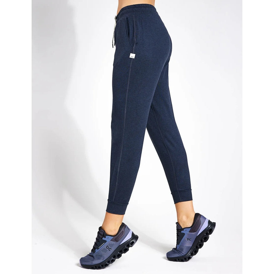 Vuori Performance Jogger Pants Midnight Heather Navy Blue Small