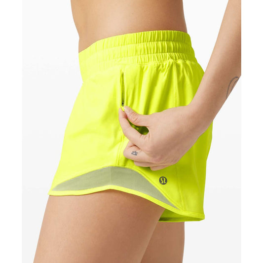 Lululemon Hotty Hot Short II Long 4" Highlight Yellow 6