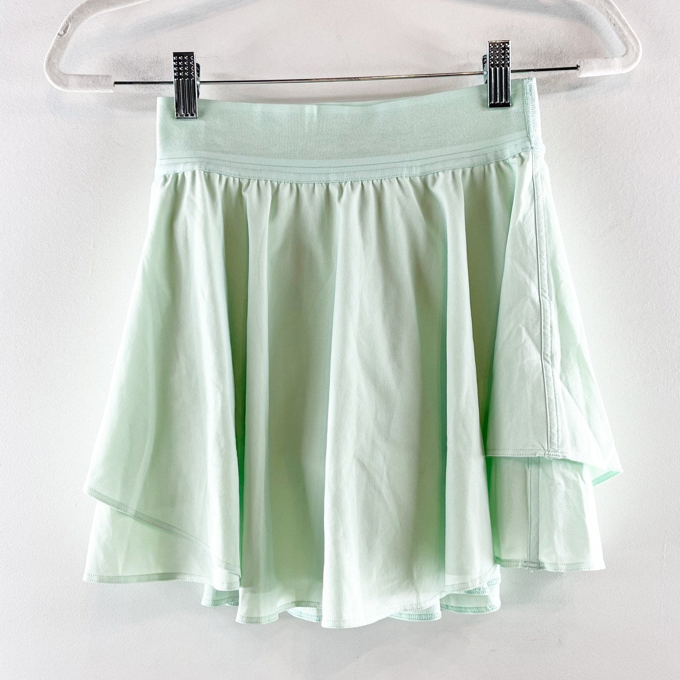 Lululemon Court Rival High-Rise Skirt Long Mint Moment Green 2