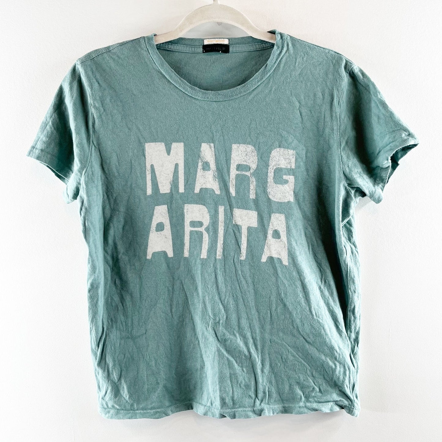 Mother The Lil Goodie Goodie Short Sleeve Crewneck Graphic Margarita Tee Shirt M