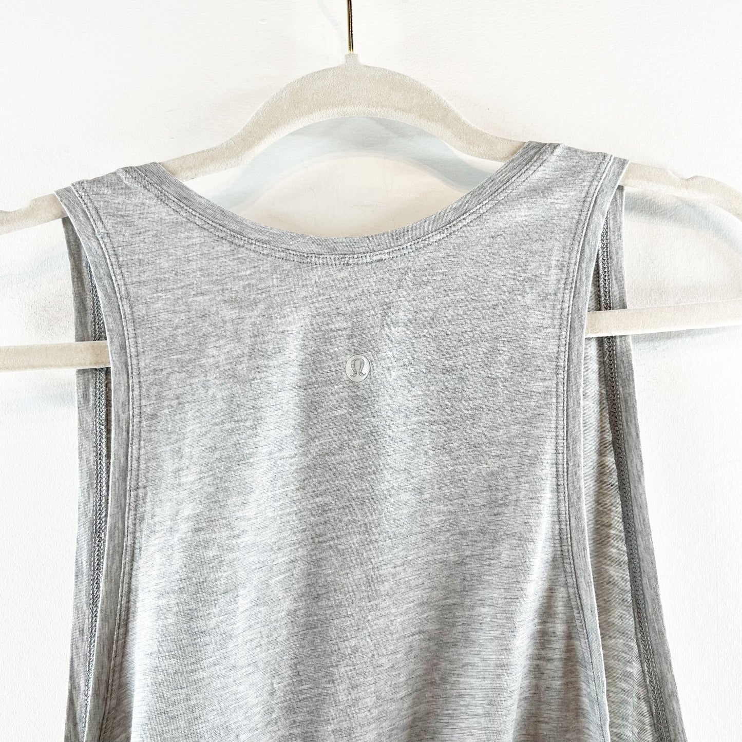 Lululemon Tie and Go Knot Front Tank Top Gray Small