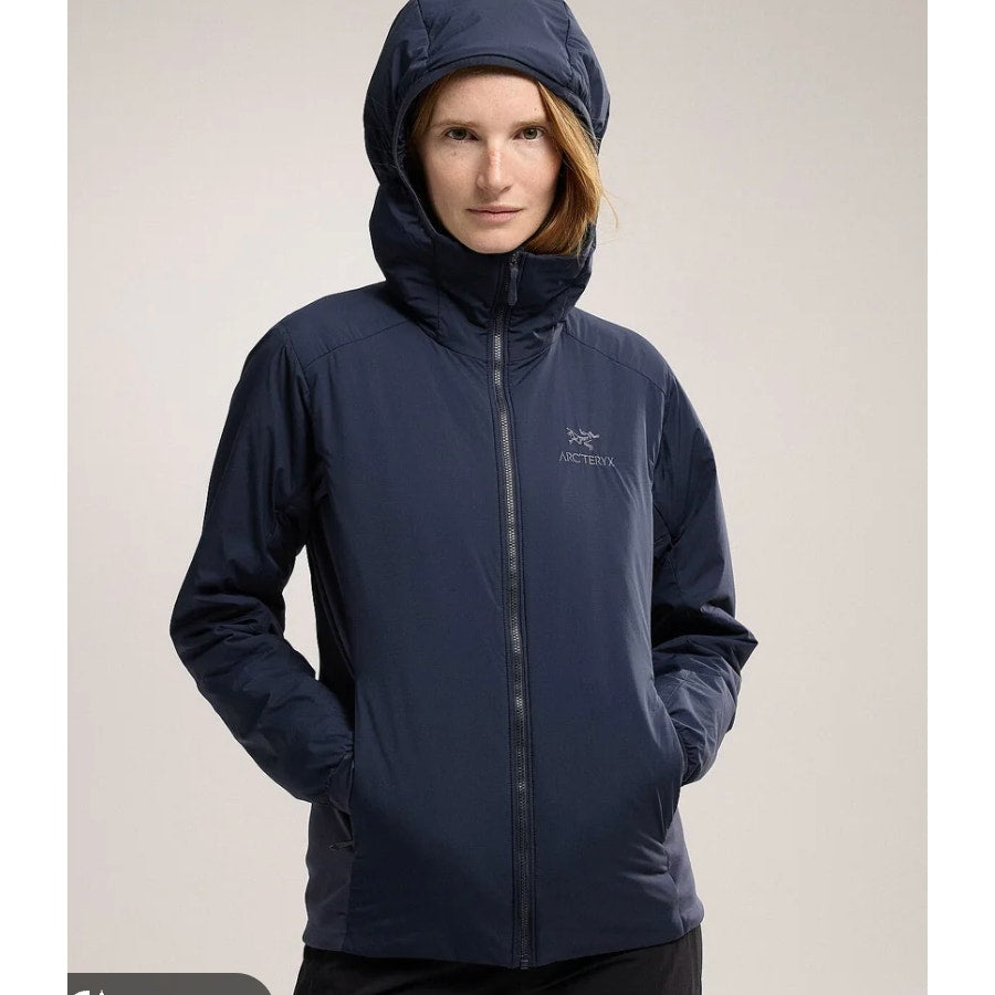 Arcteryx Atom Full Zip Hoody Jacket Navy Blue Medium