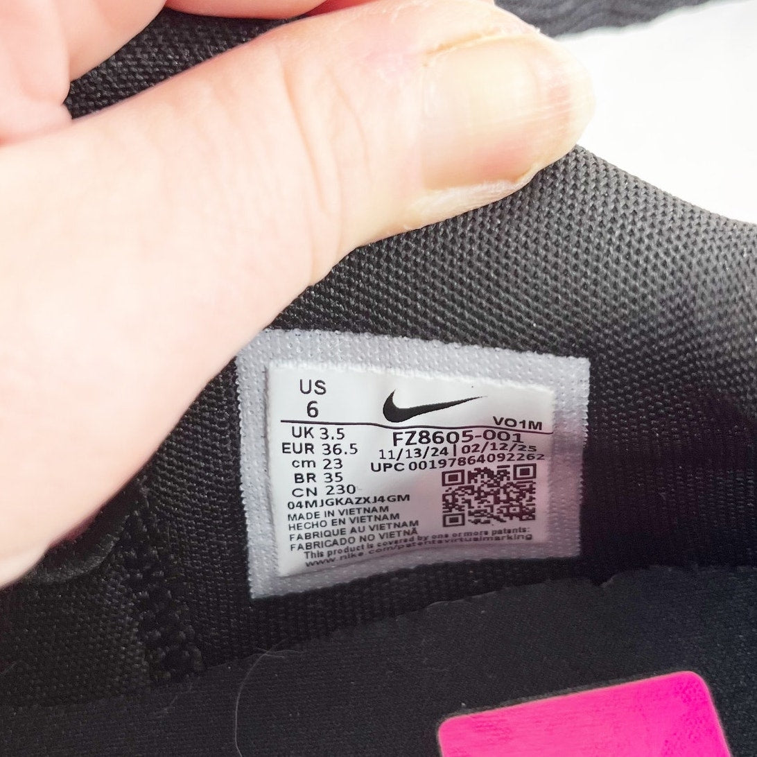 Nike A'ja Wilson A'One Leo Light Basketball Shoe Sneakers Black Hyper Pink 6