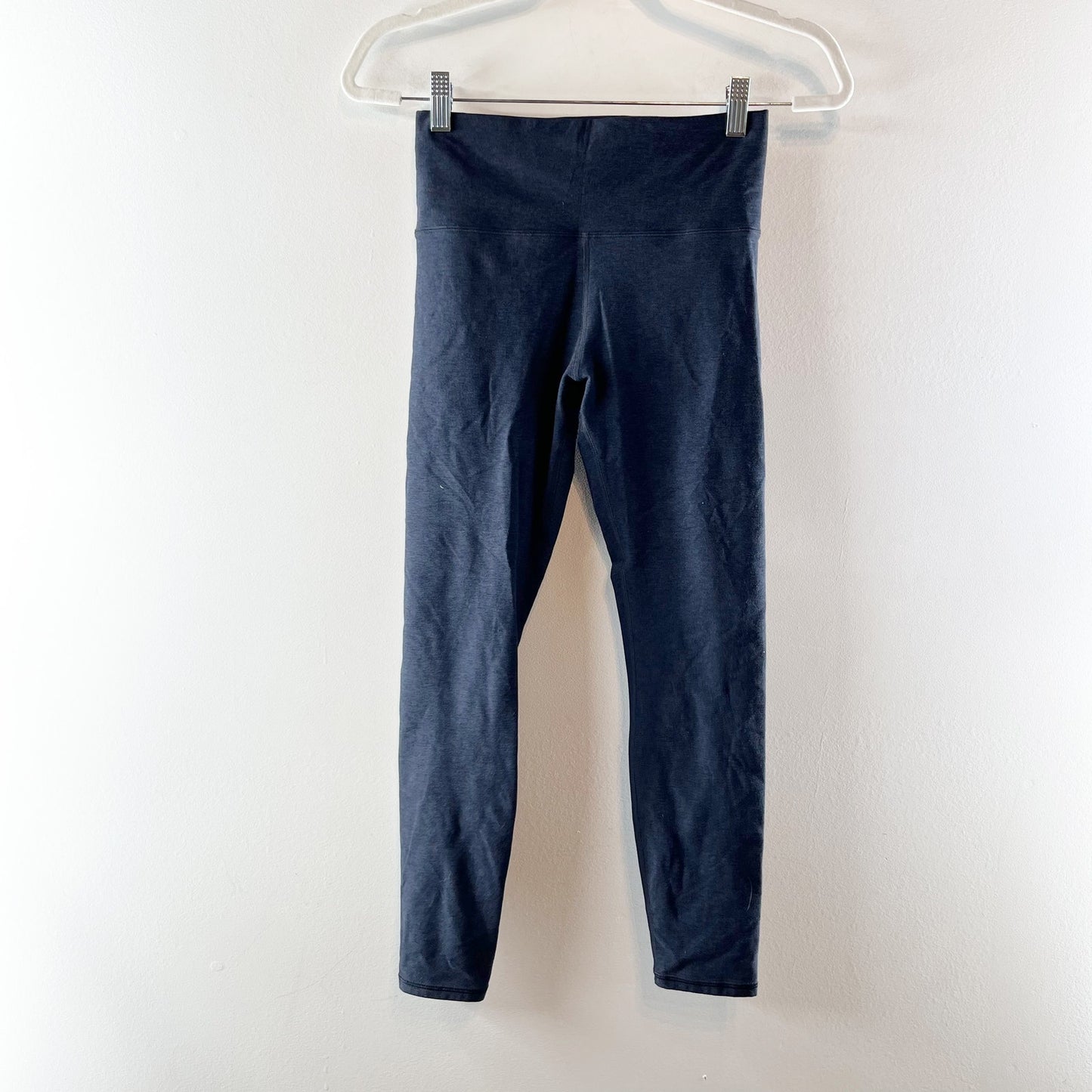 Vuori Clean Elevation High Rise Leggings Pants Midnight Heather Blue Small