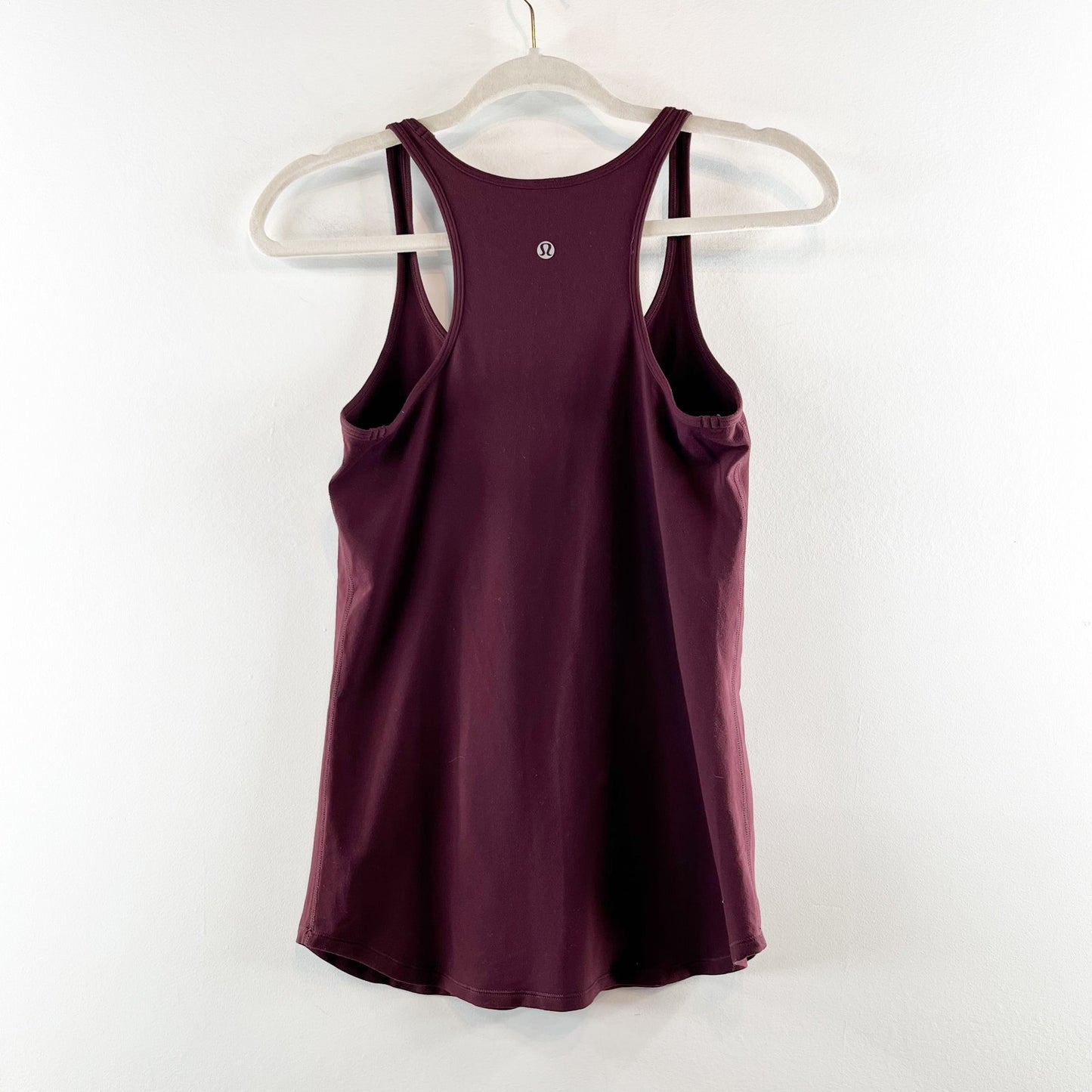 Lululemon Cool Racerback Tank Top Burgundy Maroon Small