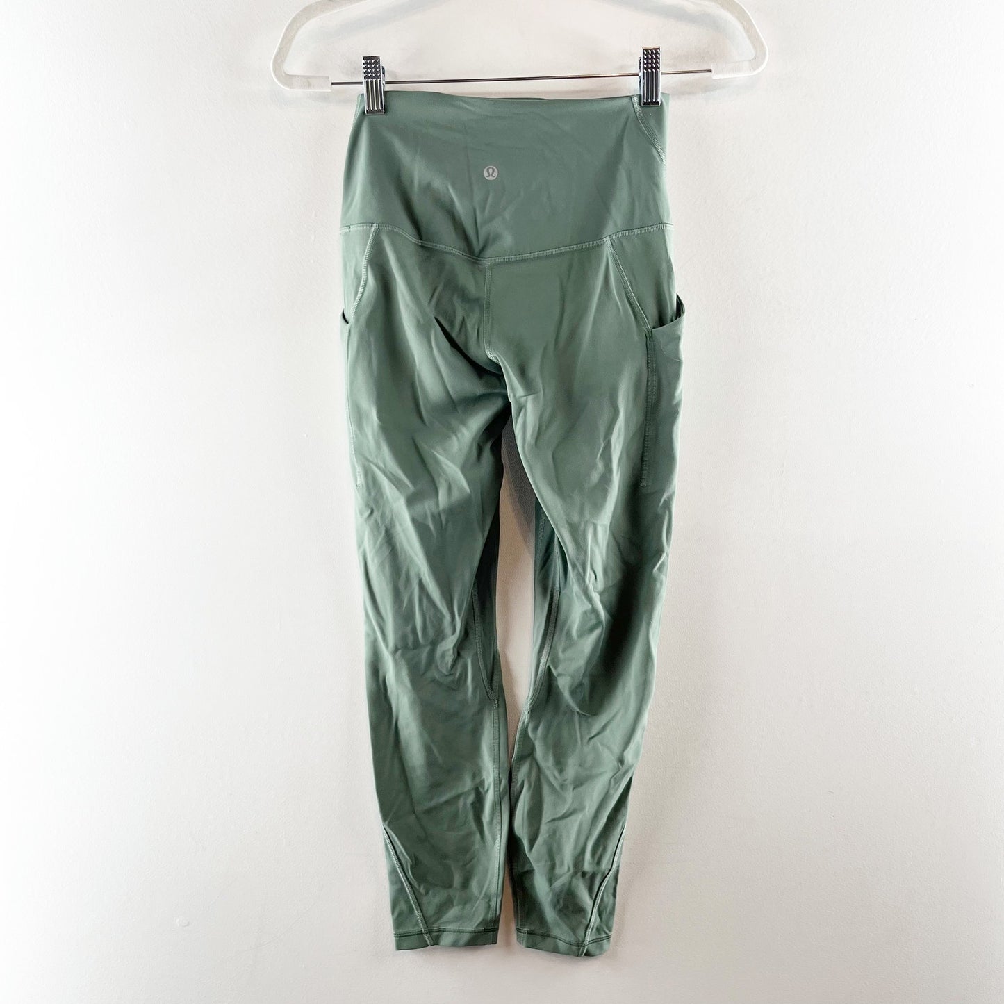 Lululemon Align High Rise Pant Leggings with Pockets 25" Tidewater Teal Green 6