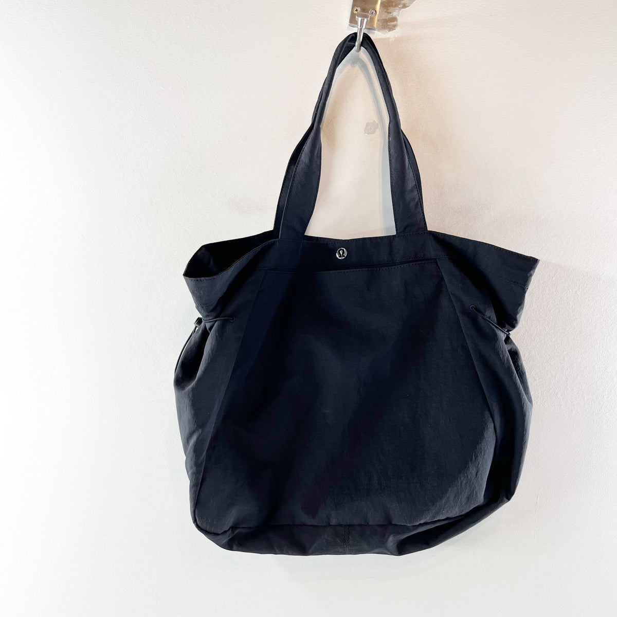 Lululemon Side Cinch Shopper Bag Tote Black