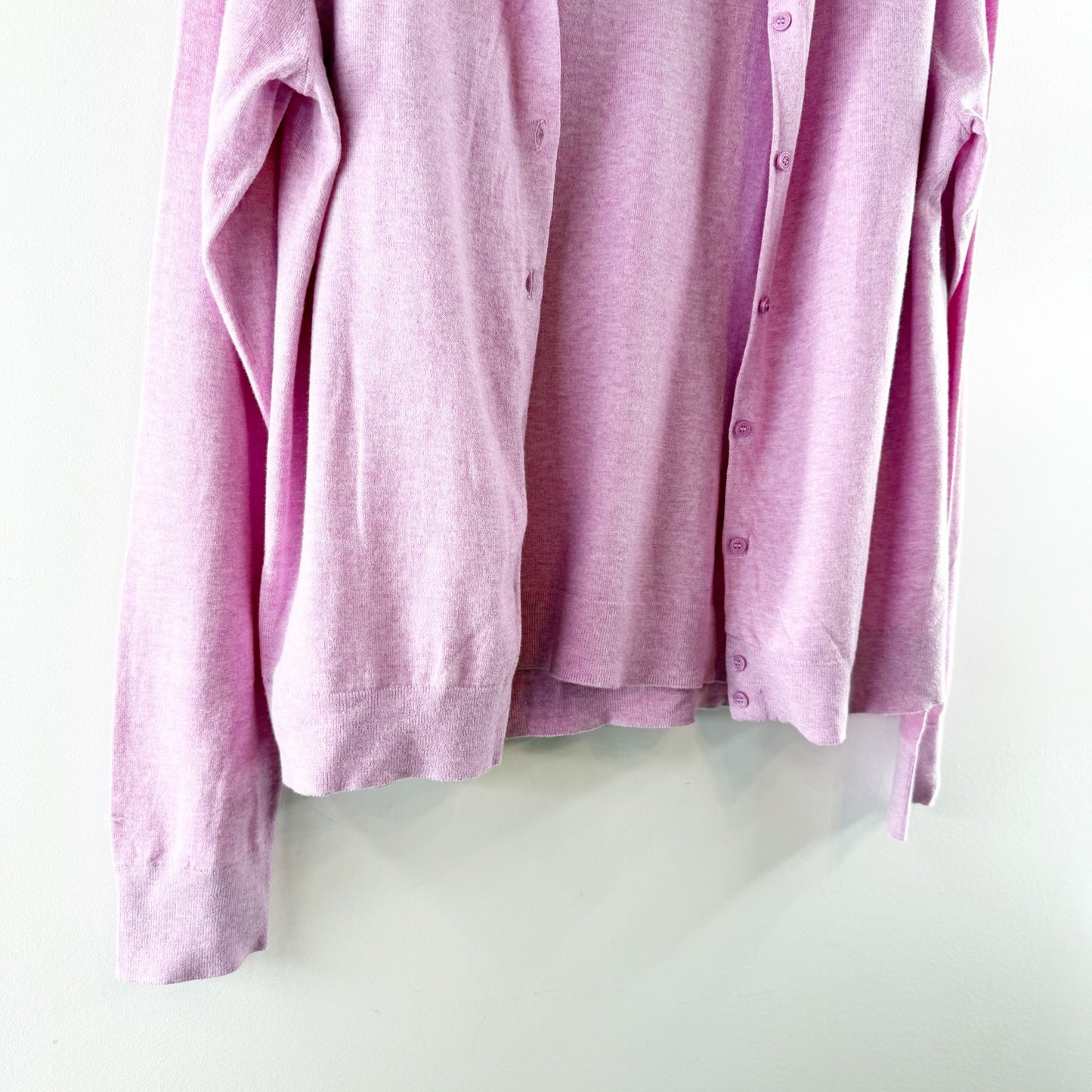 J. Crew Classic Crewneck Shell Tank and Matching Classic Cardigan Sweater Pink