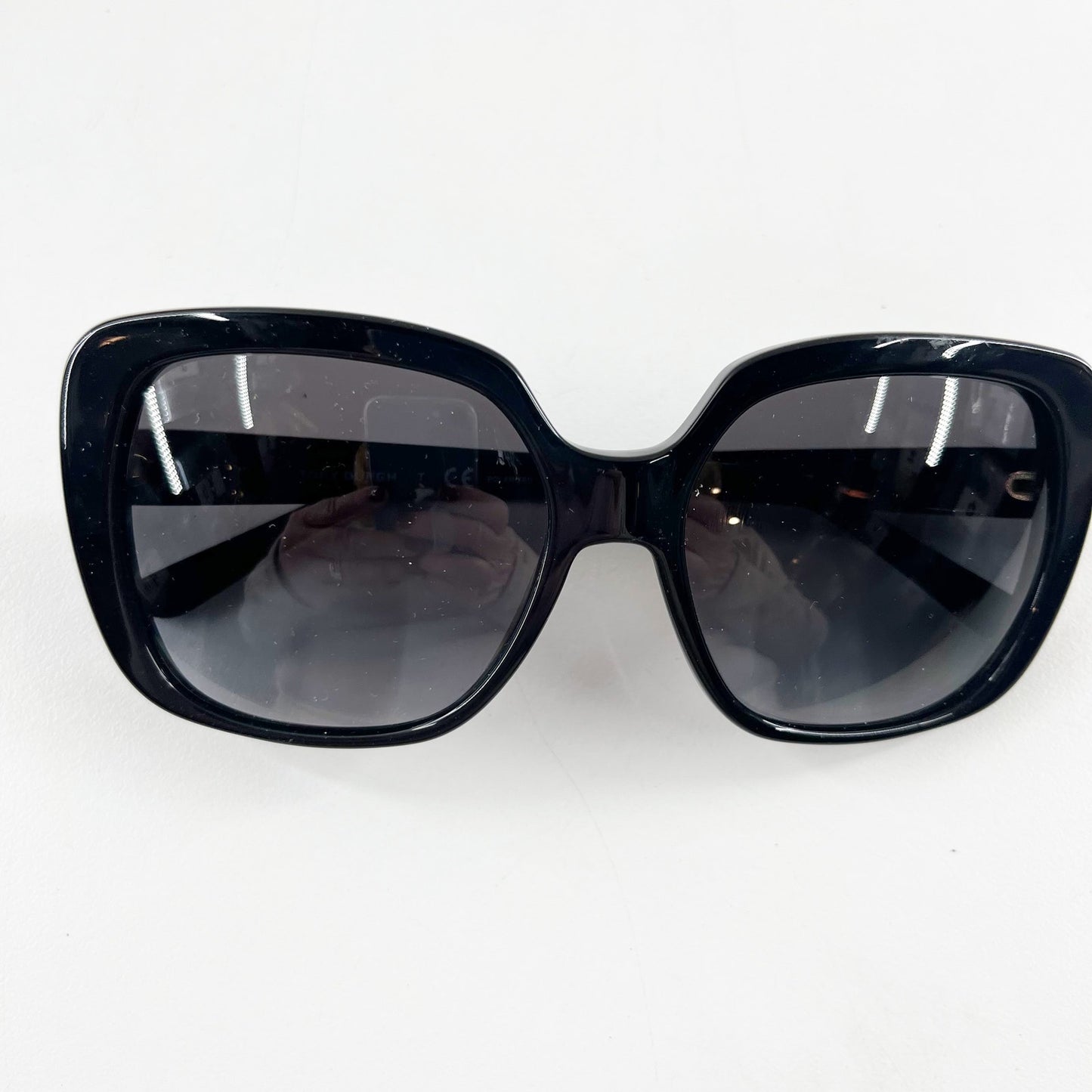 Tory Burch Square Oversized Sunglasses Black with Case