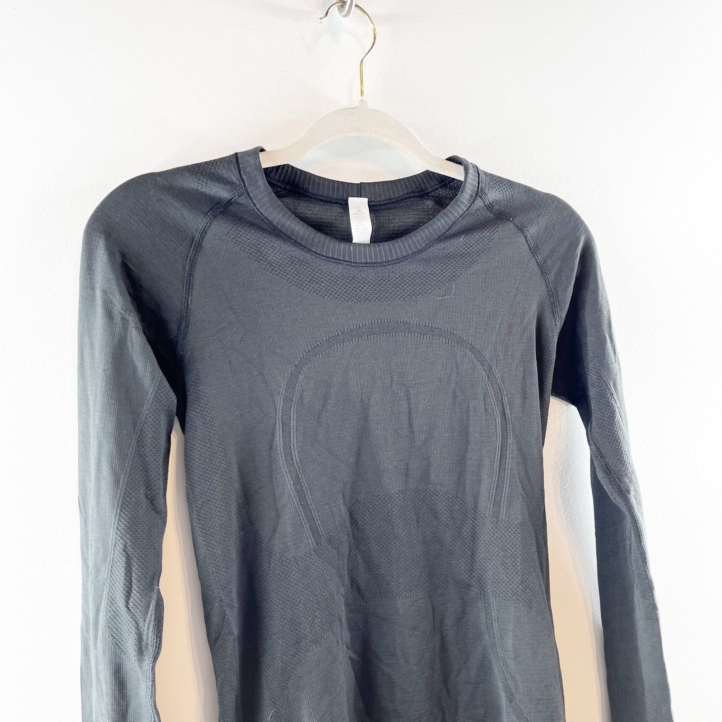 Lululemon Long Sleeve Swiftly Tech Tee Shirt Top Black 6