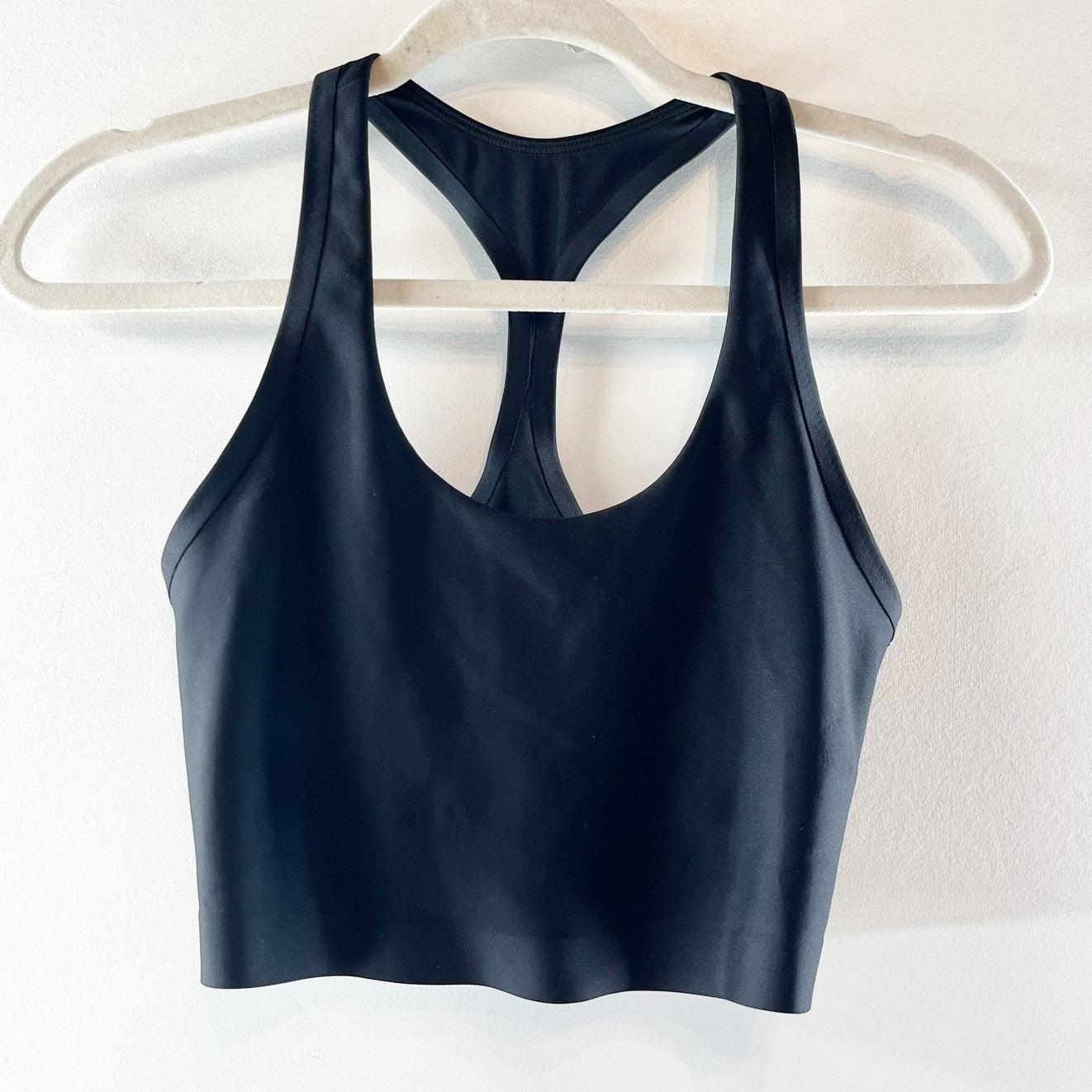 Alo Airlift Super Sleek Bra Tank Top Black Small