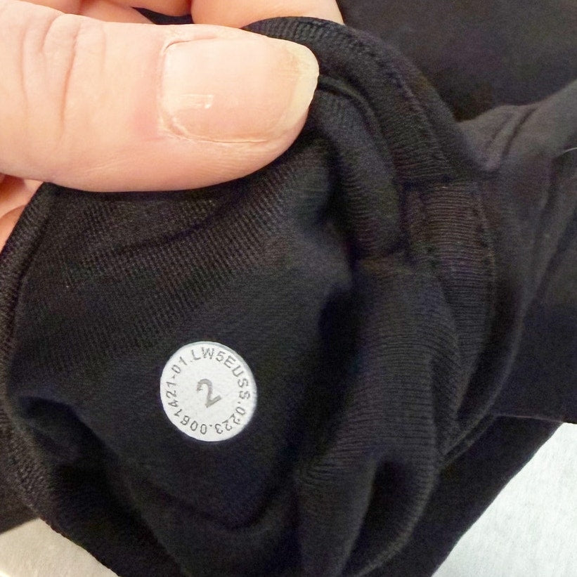 Lululemon Align High-Rise Mini Flare Pant Leggings 32" Black 2