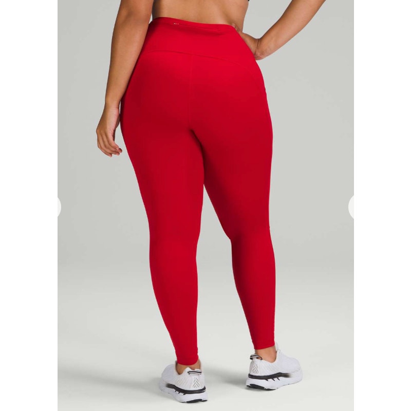 Lululemon Swift Speed High-Rise Tight Leggings 28" Dark Red 4