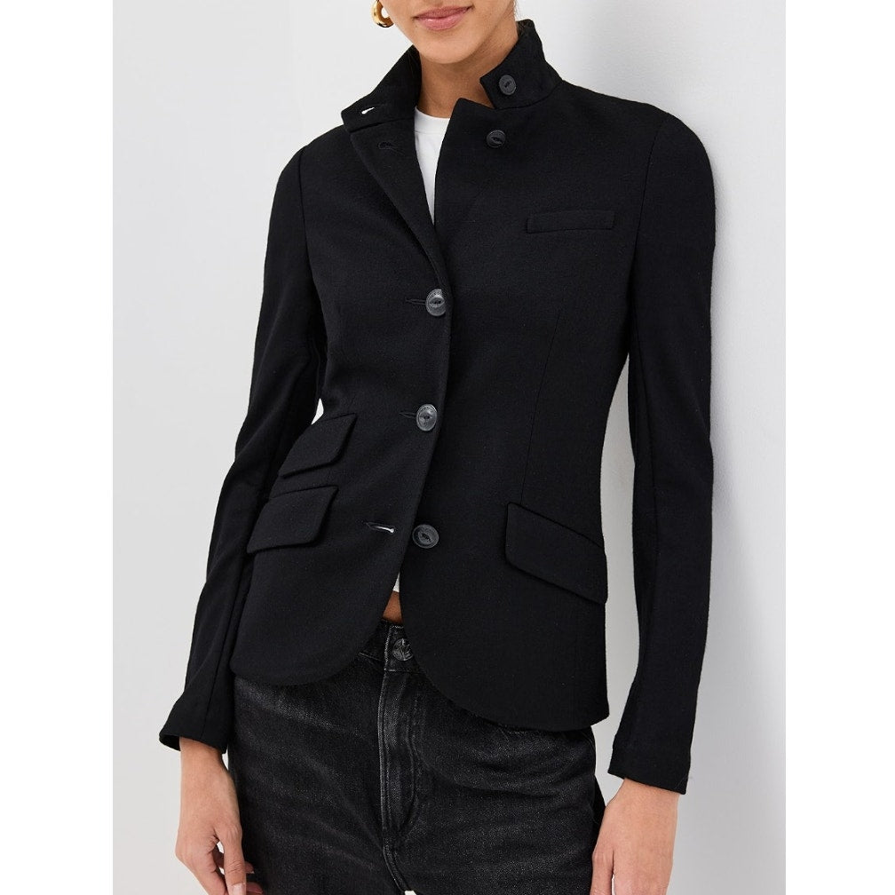 Rag & Bone Slade Wool Blazer Jacket Black 4
