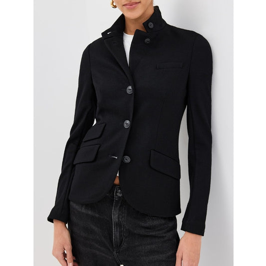 Rag & Bone Slade Wool Blazer Jacket Black 4