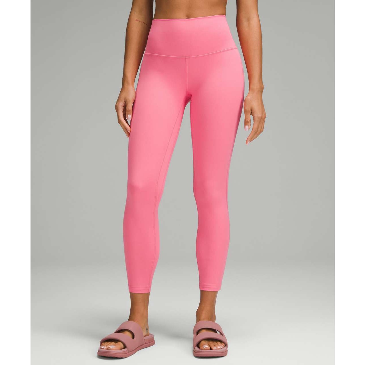 Lululemon High Rise Align 25" Pants Leggings Pink 14