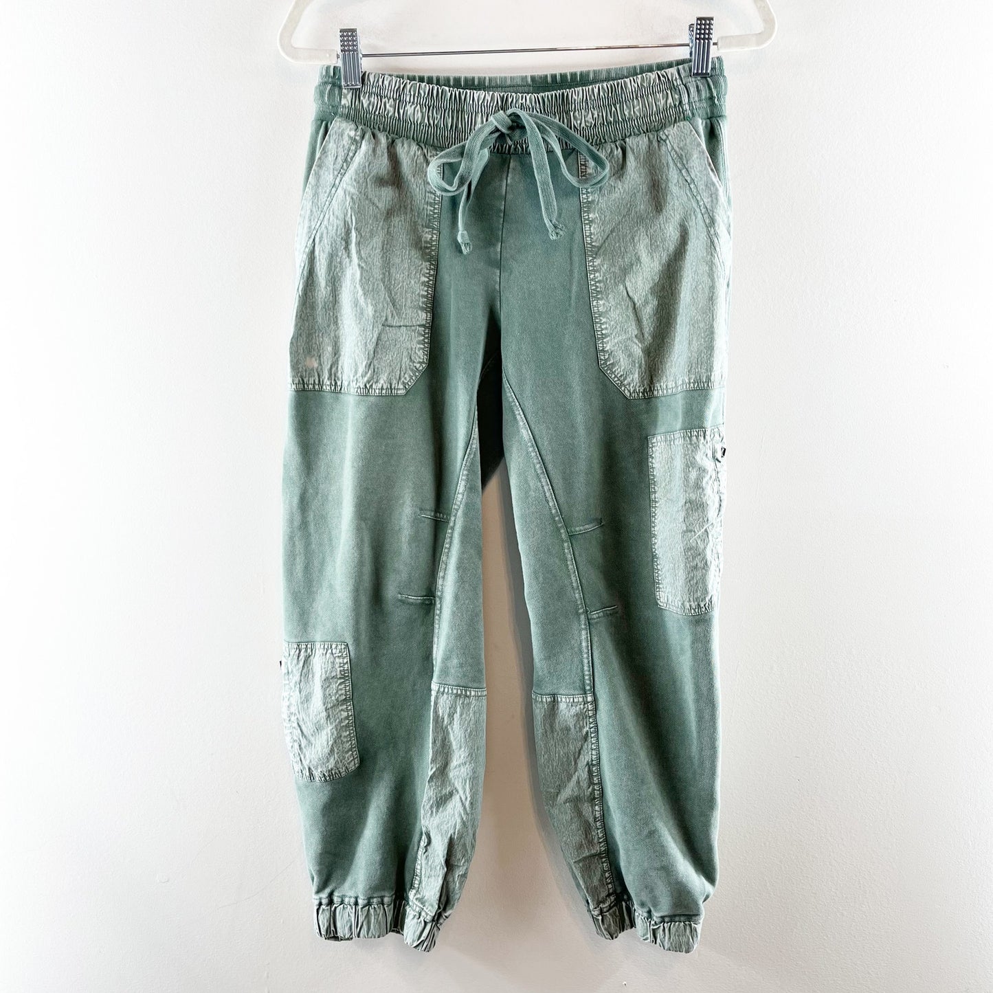 Daily Practice Anthropologie Killington Jogger Pants Green XS Petite
