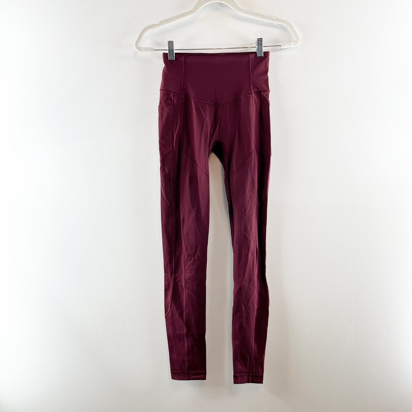 Lululemon All The Right Places Pant Leggings II 28" Garnet Maroon 4