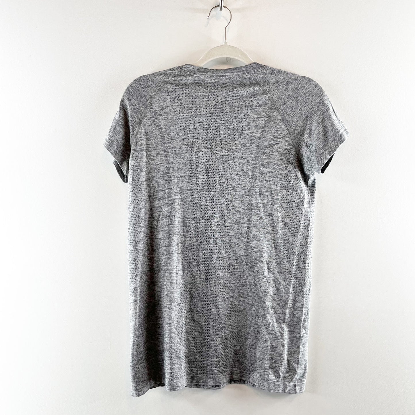 Lululemon Swiftly Tech Short-Sleeve Shirt 2.0 Hip Length Heathered Gray 10