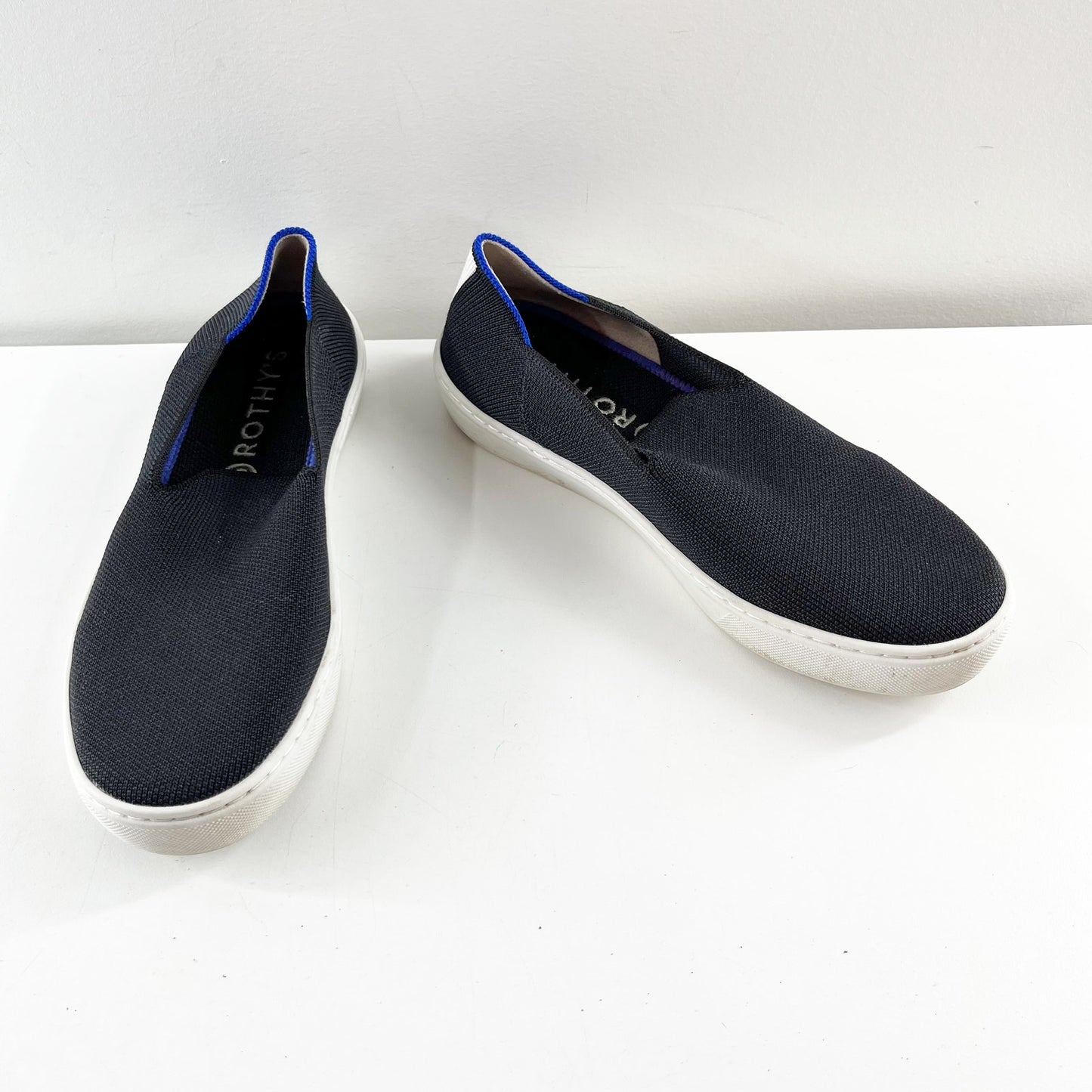 Rothy's The Original Slip On Loafer Sneakers Black 6.5