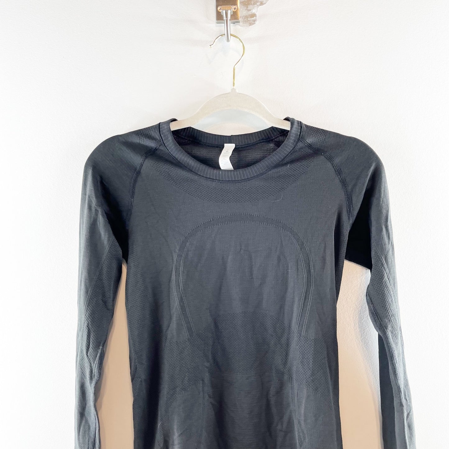 Lululemon Long Sleeve Swiftly Tech Tee Shirt Top Black 6