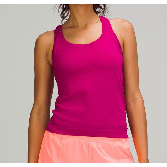 Lululemon Run: Swiftly Tech Racerback Tank Top Pink 4