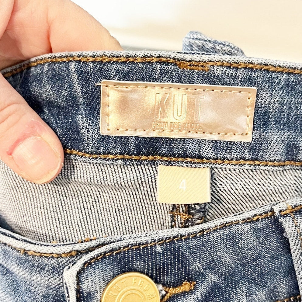 Kut From The Kloth Stella High Rise Fab Ab Flare Jeans Blue 4