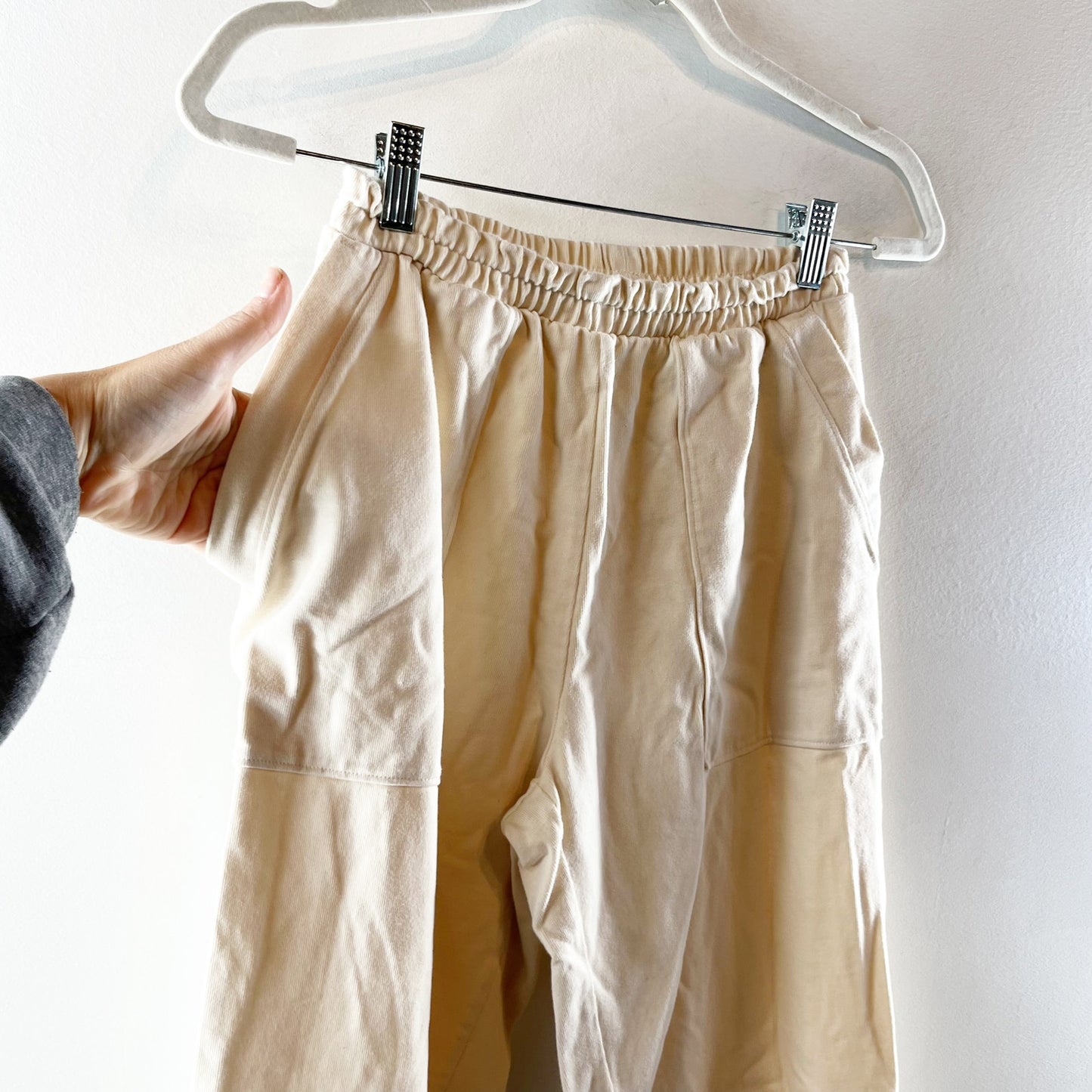 Vuori Mackenzie Straight Leg Sweatpants Cream XS
