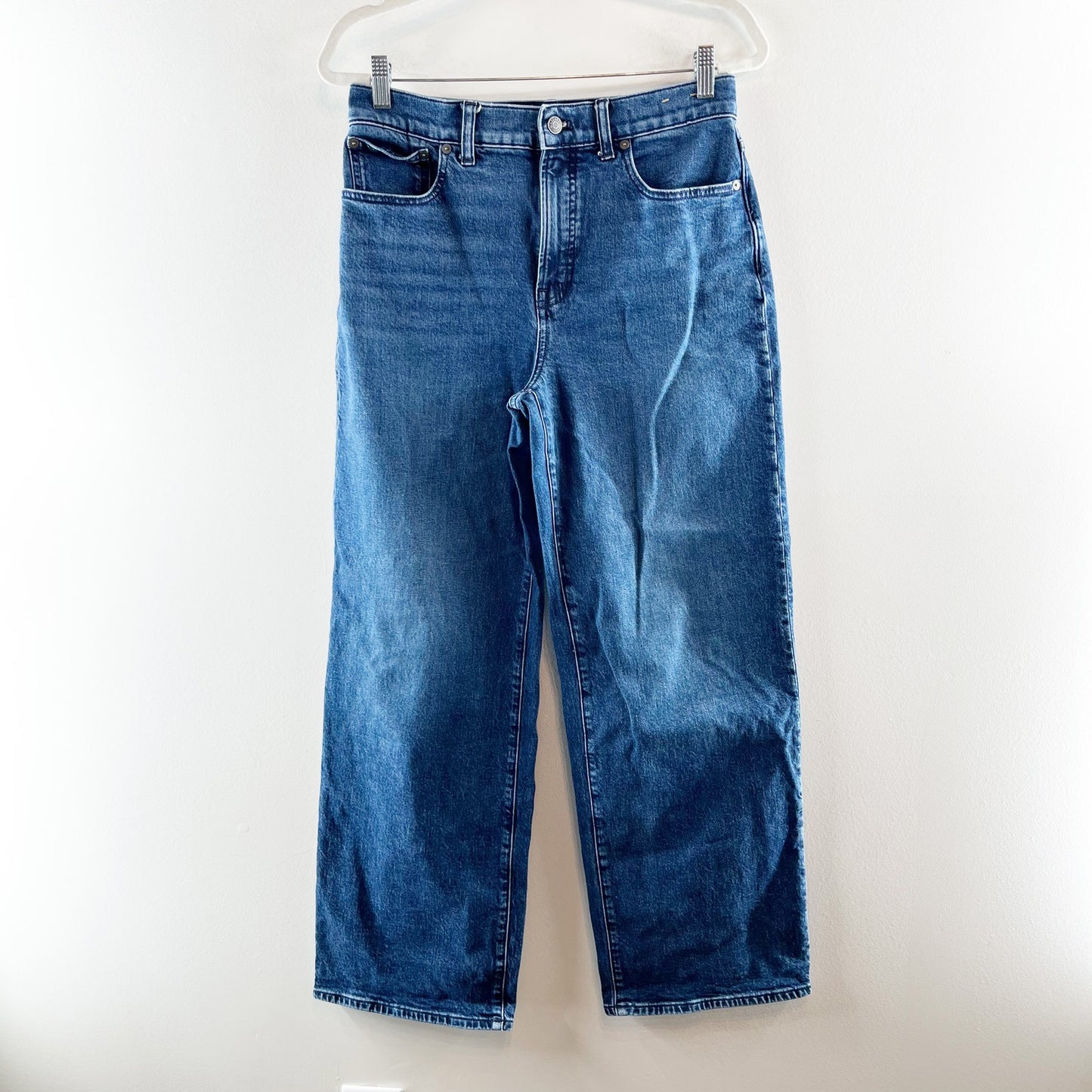 Madewell The Perfect Vintage High Rise Wide Leg Jeans Blue 28 / 6