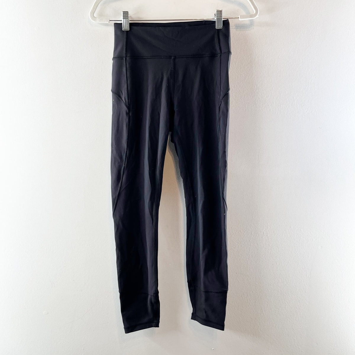 Lululemon Athletica In Movement 7/8 Tight Leggings Everlux 25" Black 6