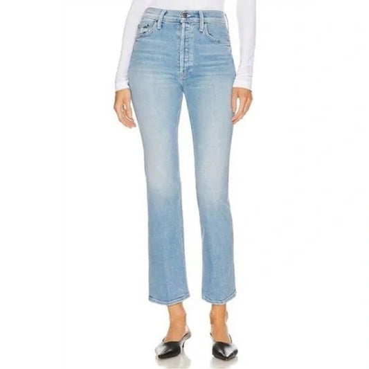 Mother The Tripper Ankle Straight Leg jeans Ripe For The Squeeze Blue 26 / 2
