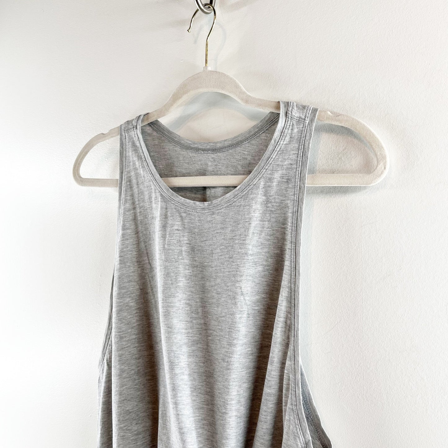 Lululemon Tie and Go Knot Front Tank Top Gray Small