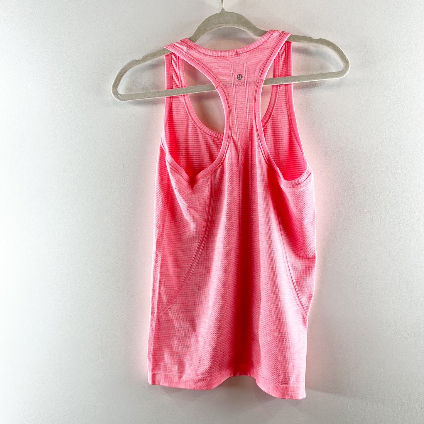 Lululemon Run: Swiftly Tech Racerback Tank Top Heathered Neon Pink 6