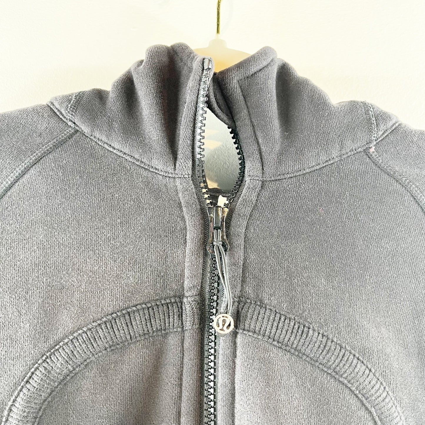 Lululemon Scuba Full Zip Hoodie Sweatshirt Jacket Black 6