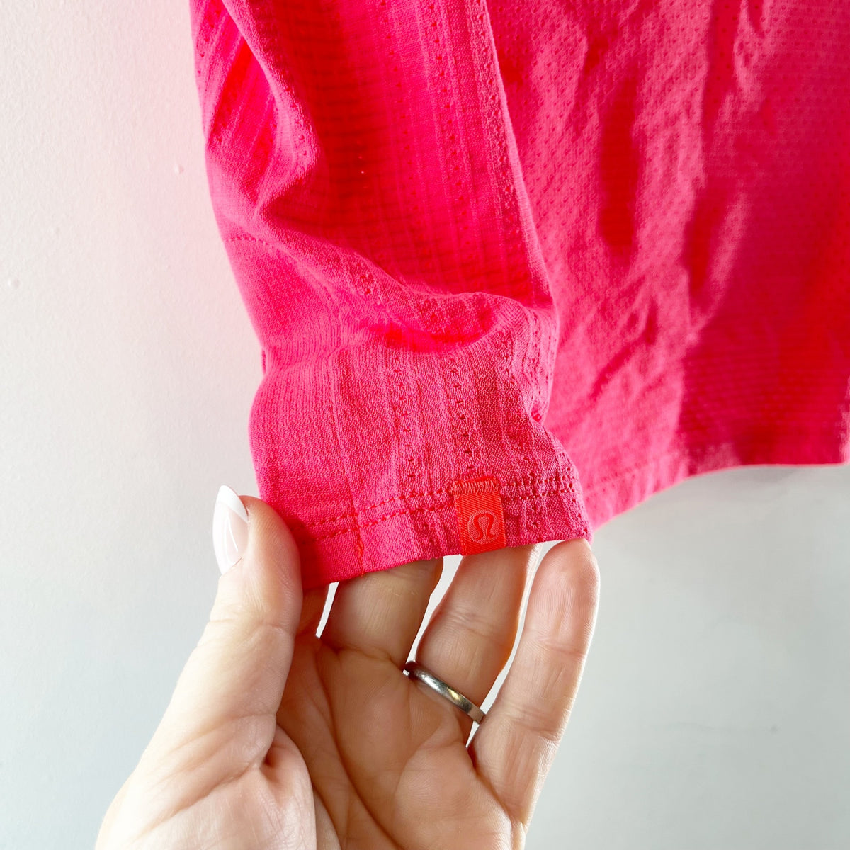 Lululemon Classic-Fit Cotton-Blend Muscle Tank Top Lip Gloss Pink 6
