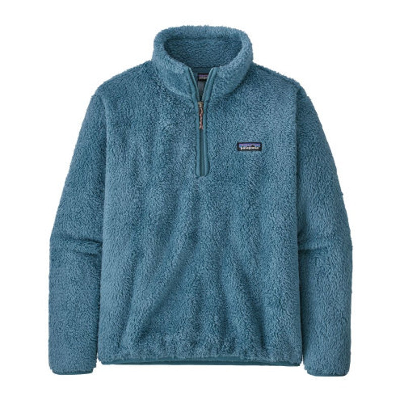 Patagonia Los Gatos Long Sleeve 1/4-Zip Fleece Pullover Jacket Blue Medium