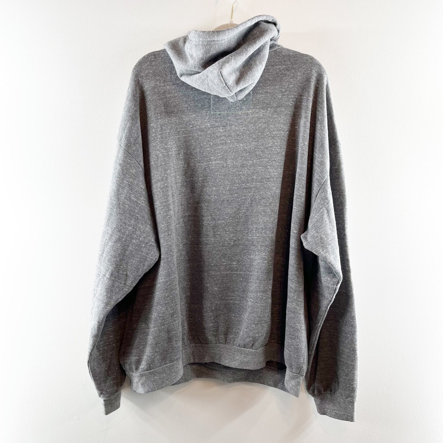 Aviator Nation Lightning Bolt Pullover Zip Pocket Hoodie Sweatshirt Gray XXL