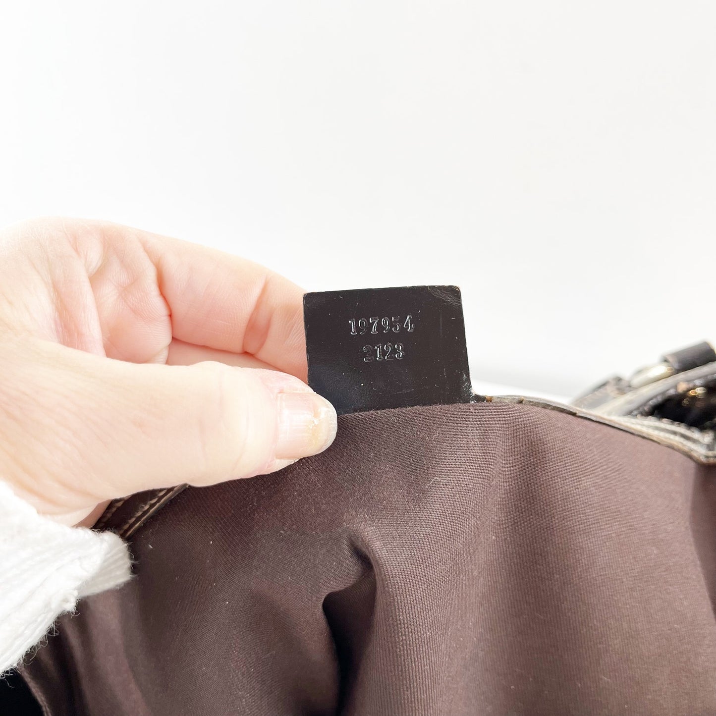 Gucci Joy GG Supreme Canvas Tote Bag Purse Tan Beige Brown