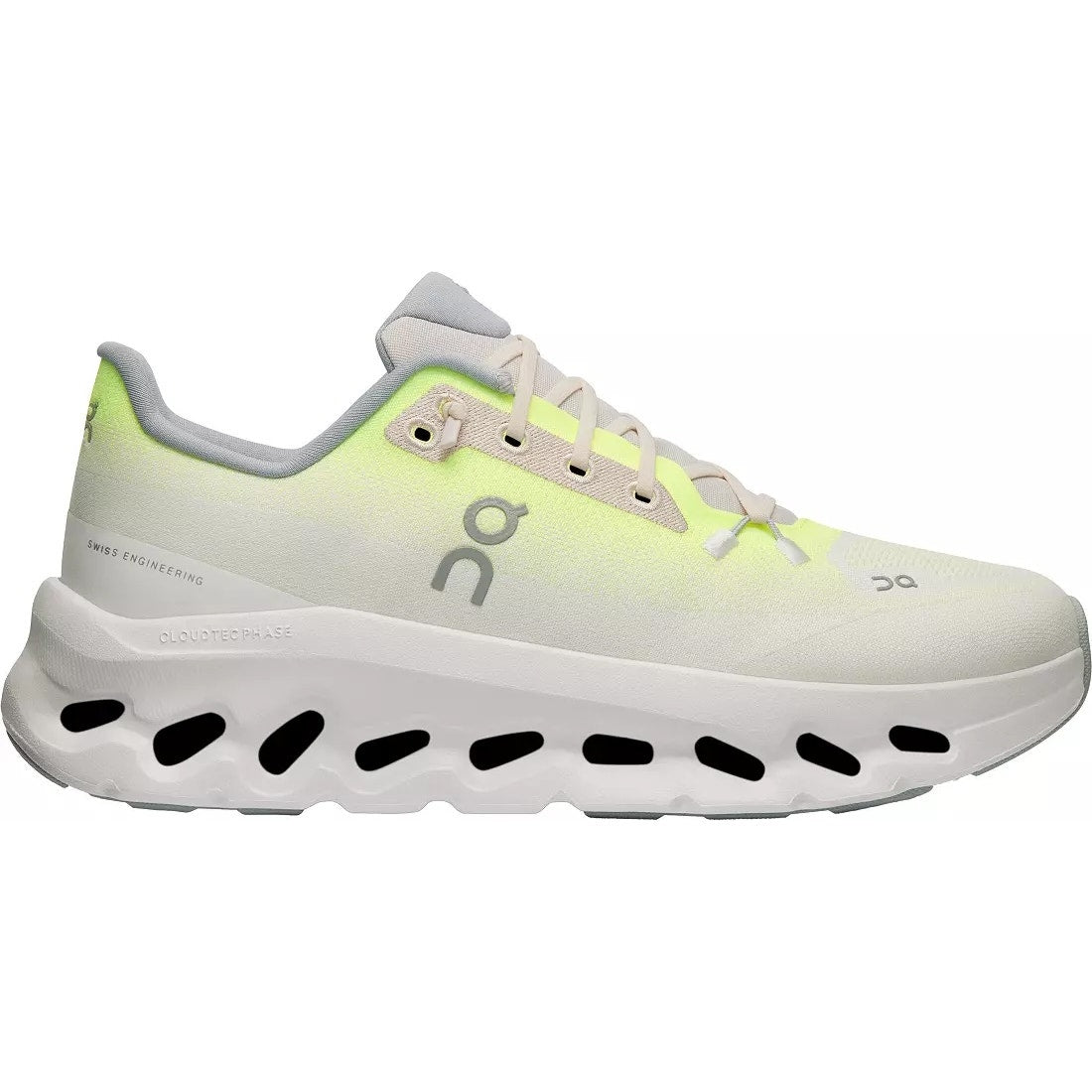 On Running Cloudtilt Comfort Shoes Sneakers White Neon Lime Green 8.5