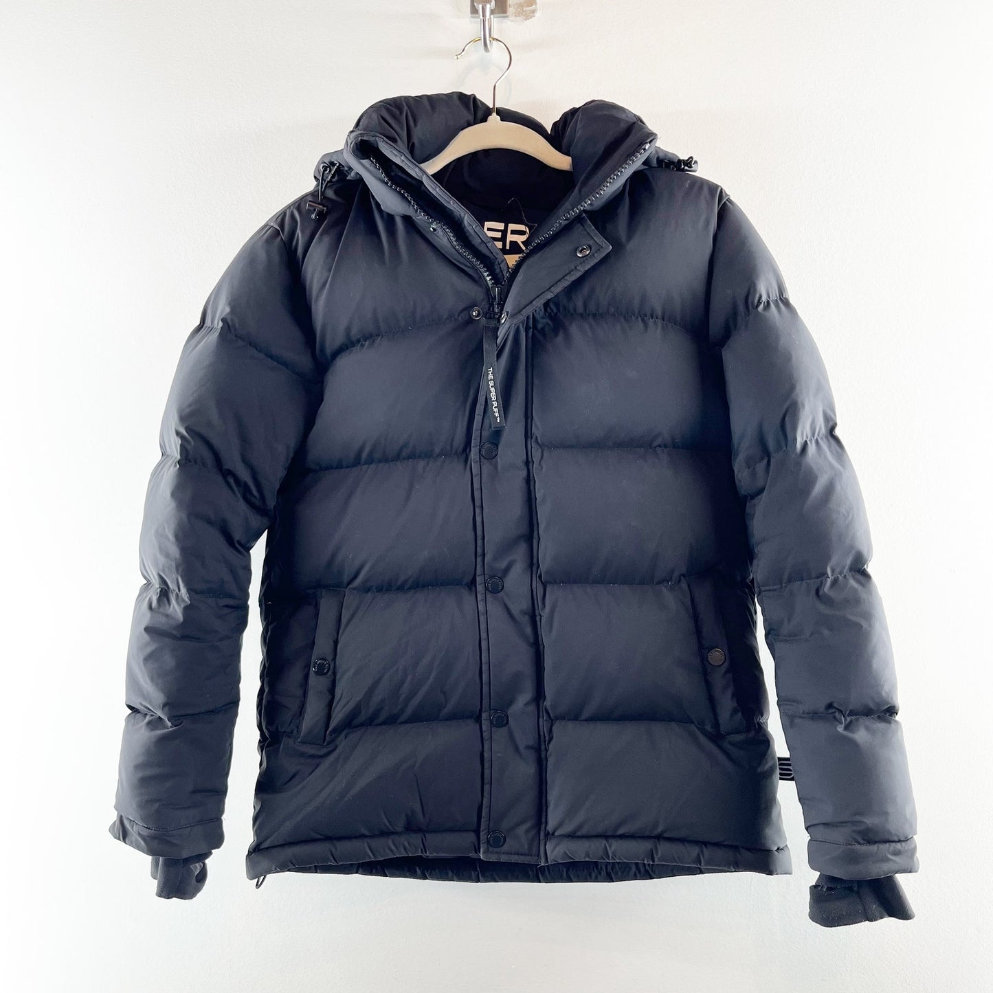 Aritzia The Super Puff Original Climate Puffer Coat Jacket Black XXS