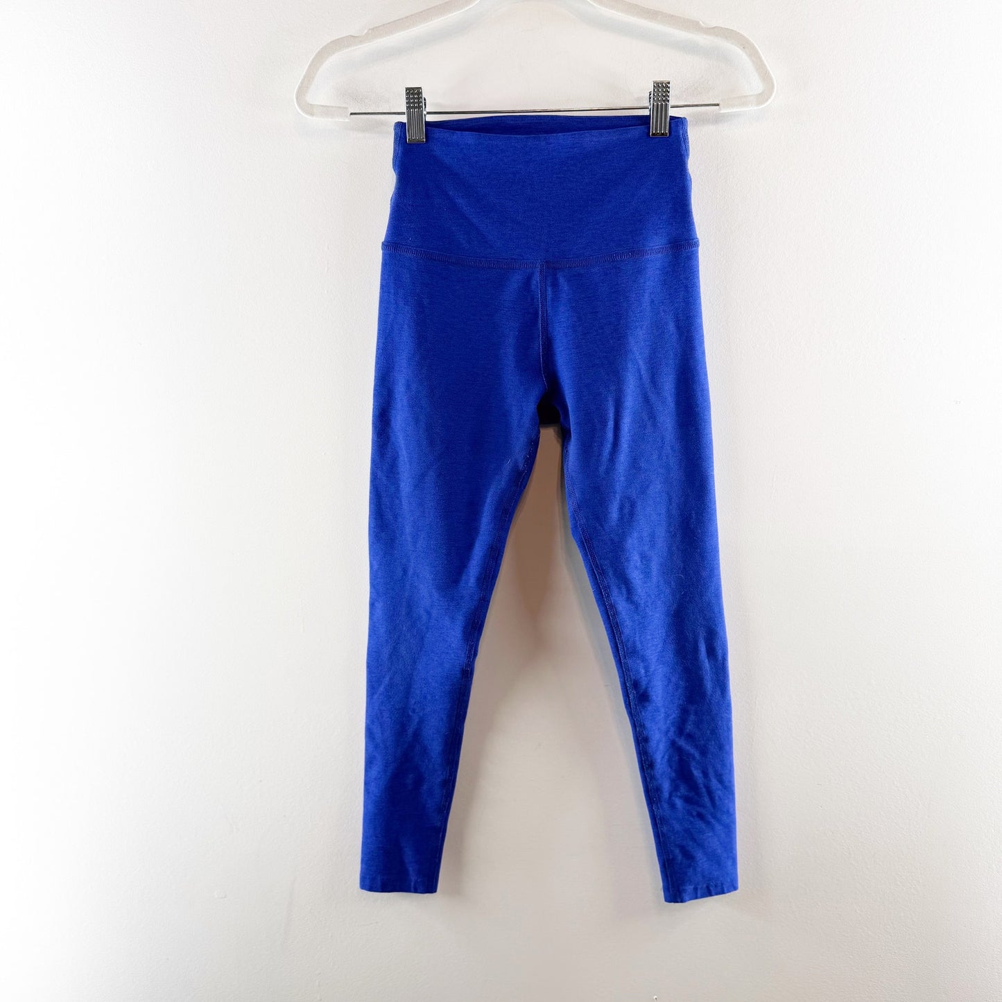 Beyond Yoga Spacedye Caught in the Midi High Rise 7/8 Legging Royal Blue Small